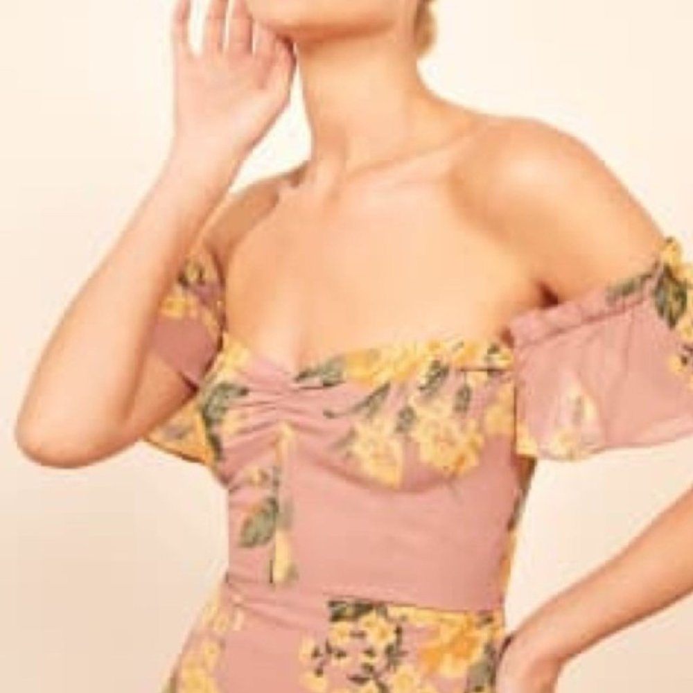 Reformation Butterfly Dress